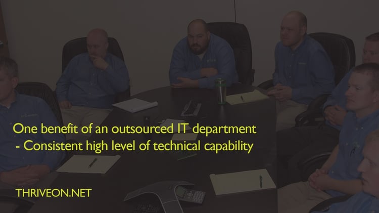 4 Benefits of an Outsourced IT Department
