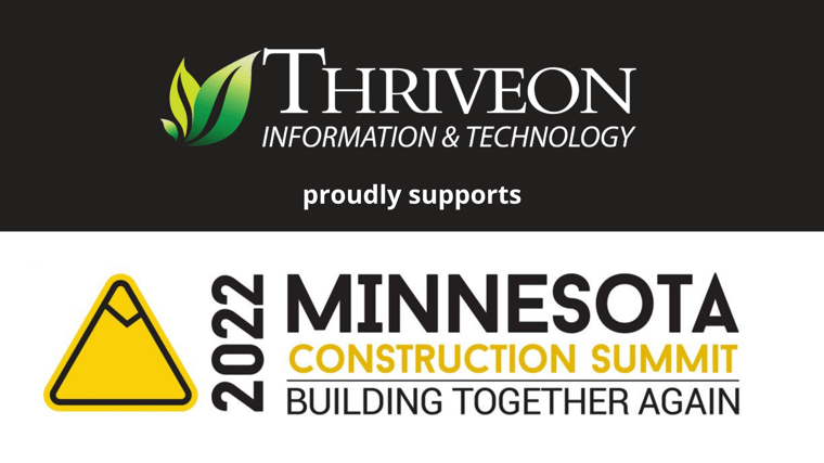Thriveon logo proudly supports 2022 Minnesota Construction Summit logo