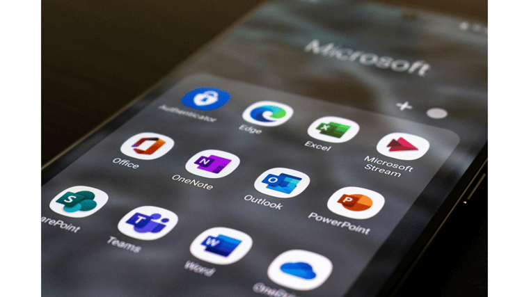 Microsoft apps on phone Microsoft Azure AI