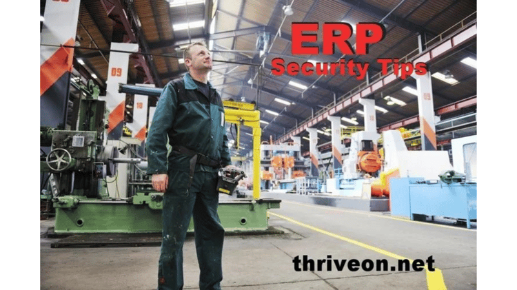 4 ERP Security Tips