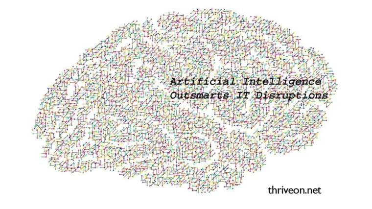 AI outsmarts IT disruptions brain