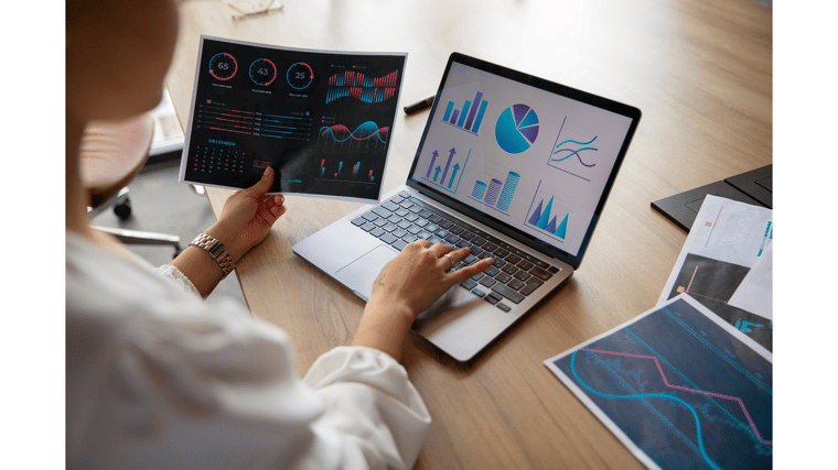 Microsoft Teams Power BI business intelligence charts graphs data