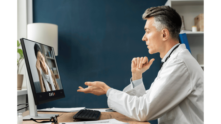 the importance of IT infrastructure for telehealth operations doctor conducting telehealth appointment