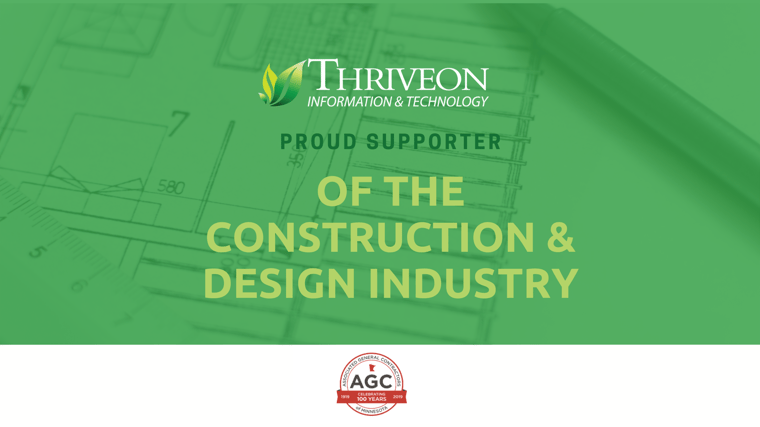 Proud supporter of the construction industry with AGC of MN logo