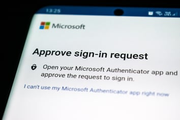 microsoft two factor authentication 2fa approve sign in request