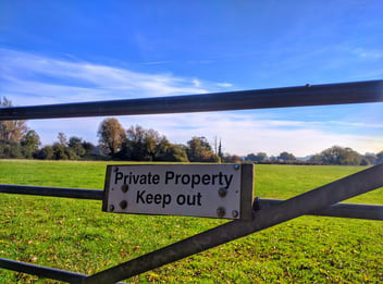 private property keep out private cloud