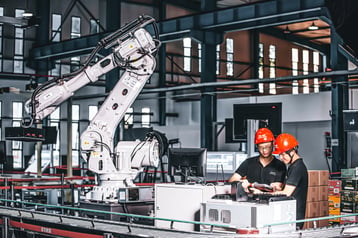 robotics enhanced automation workers using AI