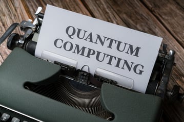 typewriter with quantum copmuting