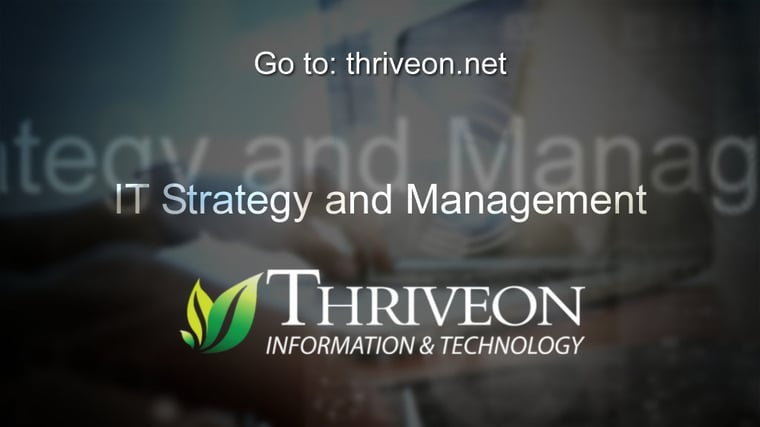 Thriveon logo strategy and management