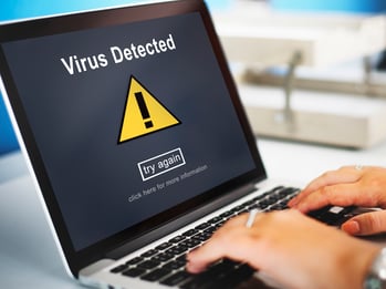 virus detected bad security inadequate IT security
